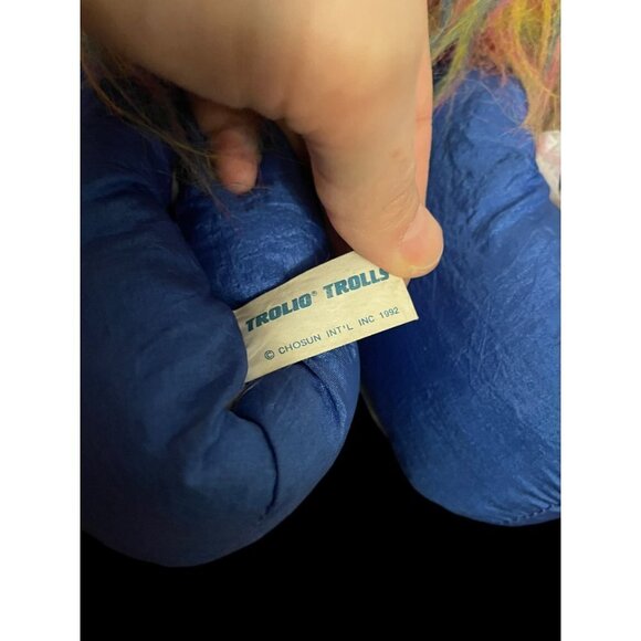 Vintage 1992 Trolio Trolls Slippers, Kids NO SIZING - Picture 5 of 10